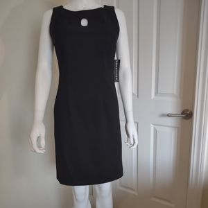 Connected Apparel Little Black Dress sz 6 Sleeveless NWOT
